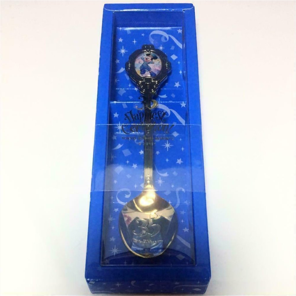 Disney Store Tokyo Mickey 35th Anniversary Special Edition Collectible Spoon